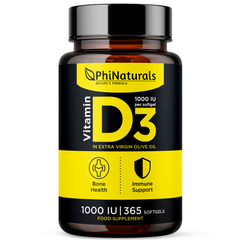 Vitamin D3 1000 IU (360 Softgels)